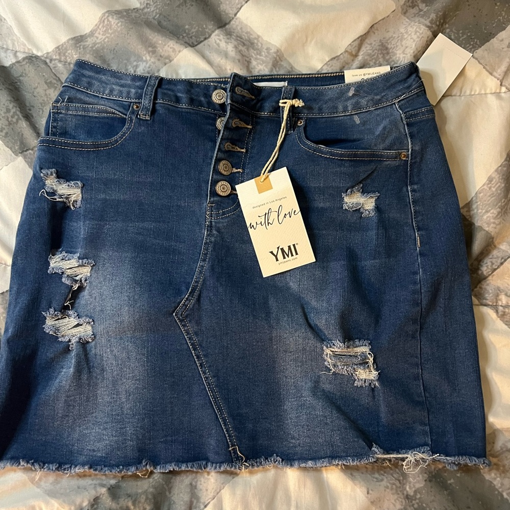 YMI Denim Skirt